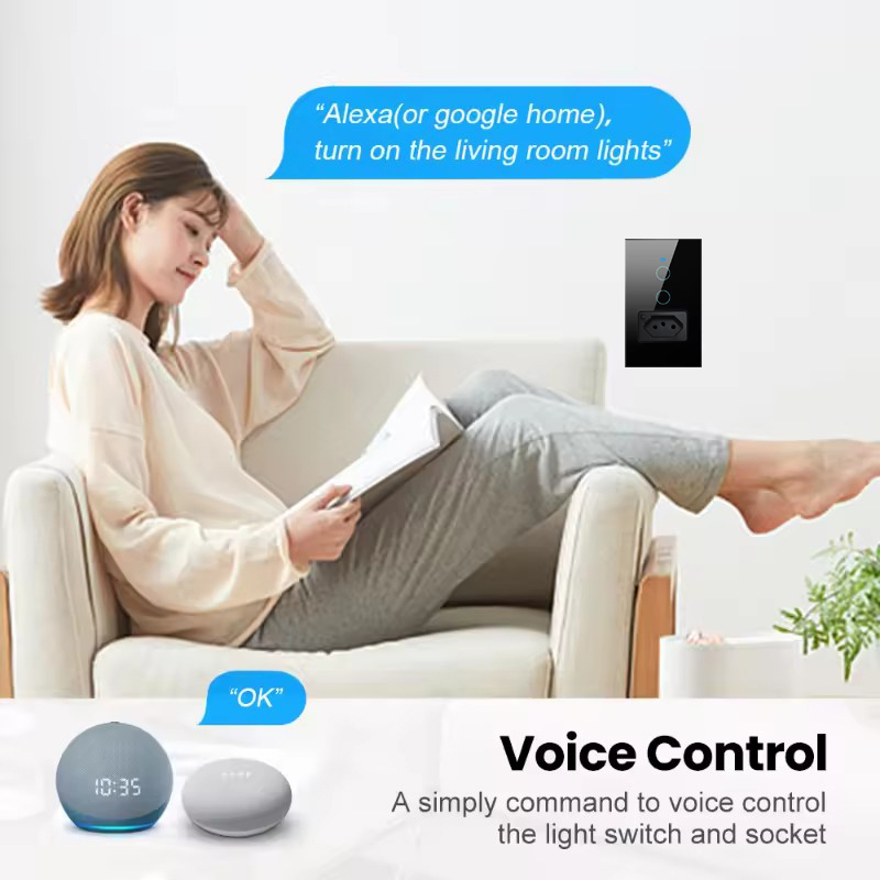 UNKAS Wifi Smart Brazil Saklar - Smart Home Alexa ulasan dan harga