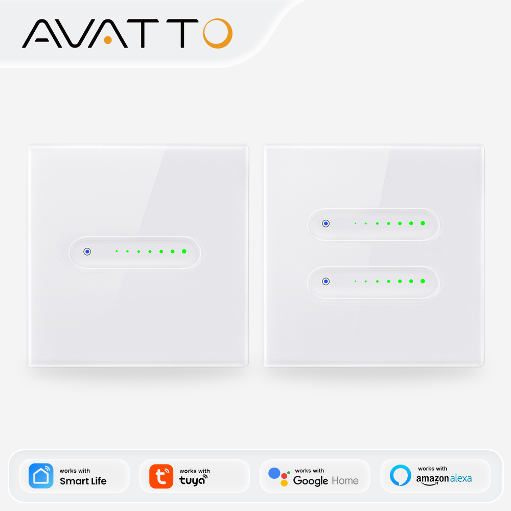 AVATTO WiFi 1/2 Gang Smart Dim - Smart Home Alexa ulasan dan harga