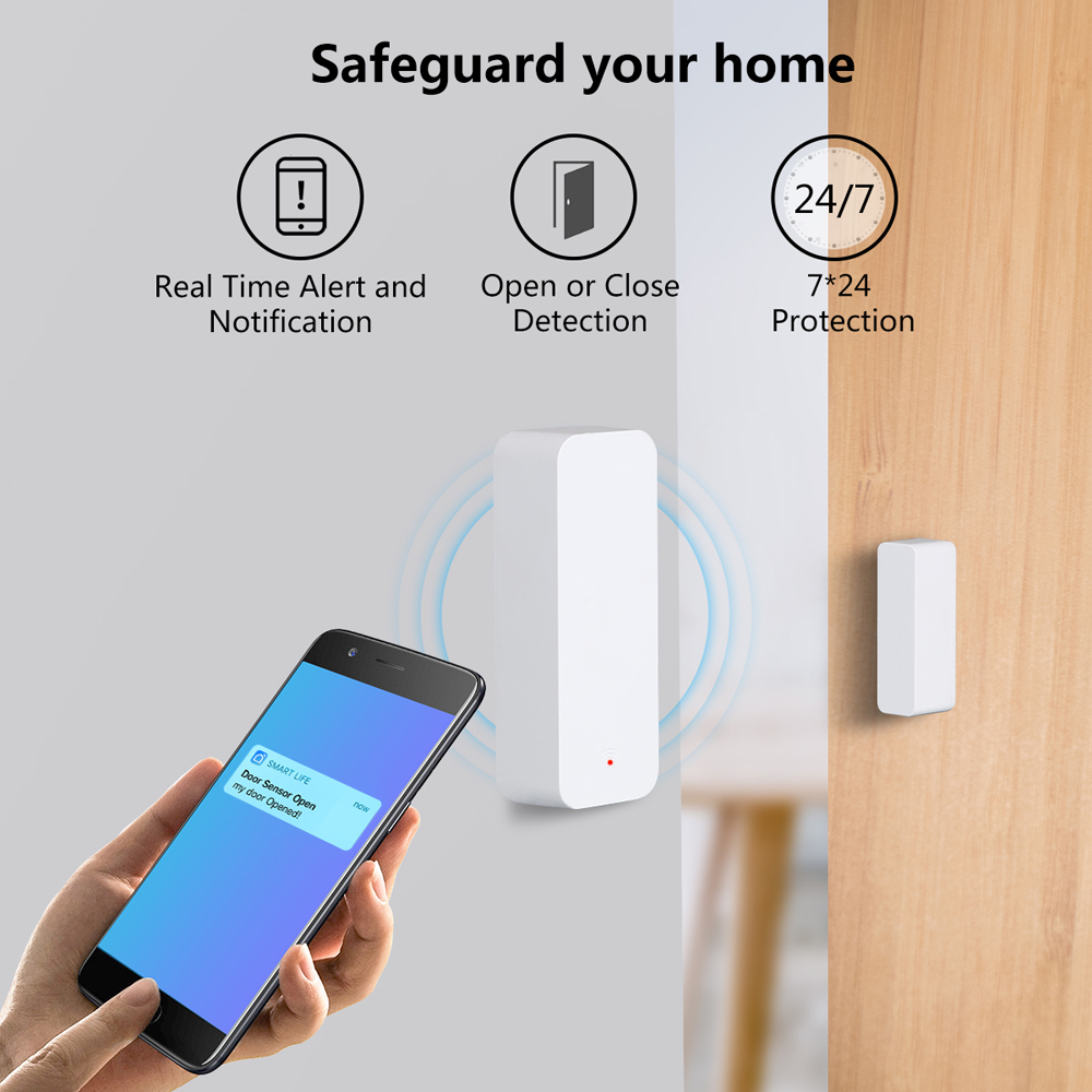 Sensor Kontak Jendela Pintu Tu - Smart Home Alexa ulasan dan harga