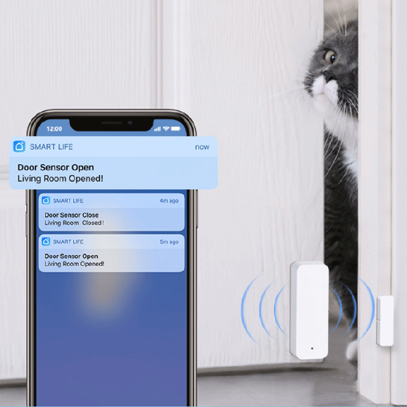 Sensor Kontak Jendela Pintu Tu - Smart Home Alexa ulasan dan harga