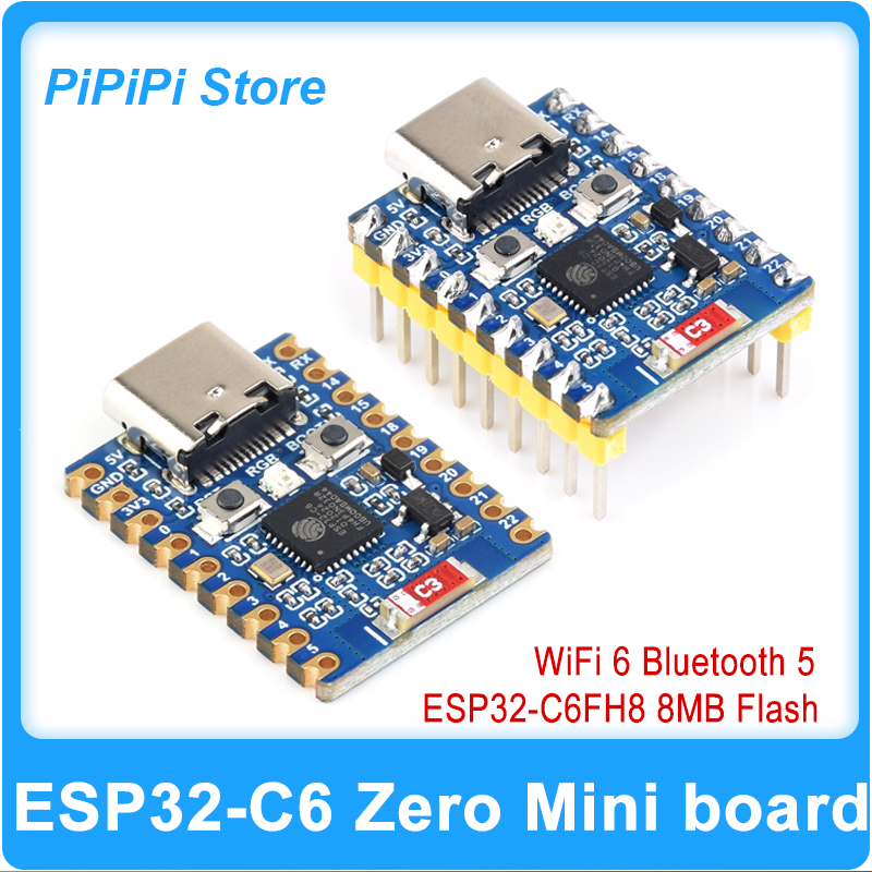 ESP32-C6 Zero Super Mini Devel - Smart Home Esp32 ulasan dan harga