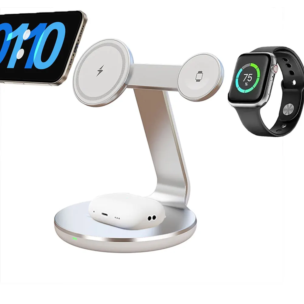 Stasiun Pengisian Daya Nirkabe - Smart Home Office ulasan dan harga