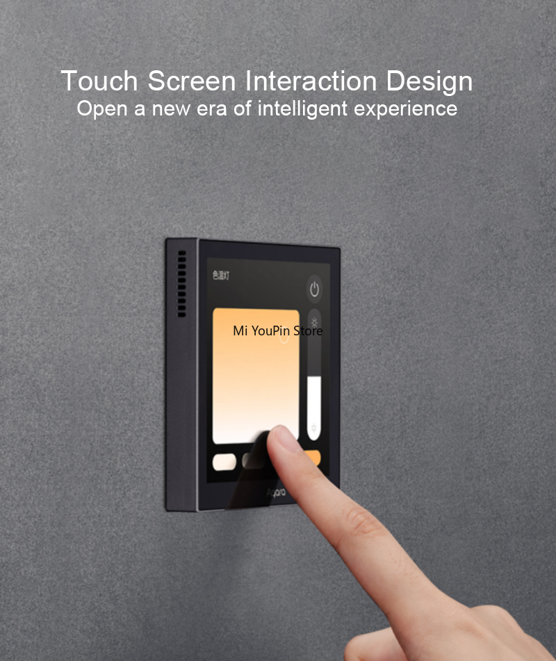 Panel Saklar Smart Scene Aqara - Smart Home Touchscreen Control Panel ulasan dan harga