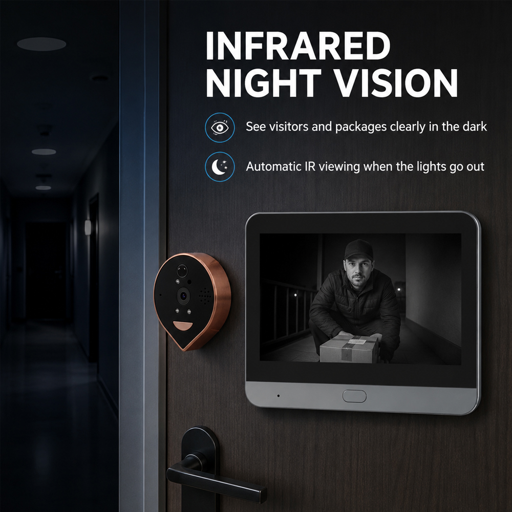 Bel Pintu Video Digital dengan - Smart Home Battery Camera ulasan dan harga
