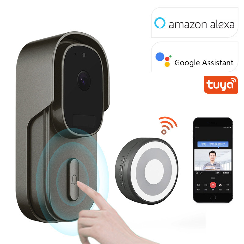 Tuya Video Doorbell 2MP Tahan  - Smart Home Battery Camera ulasan dan harga