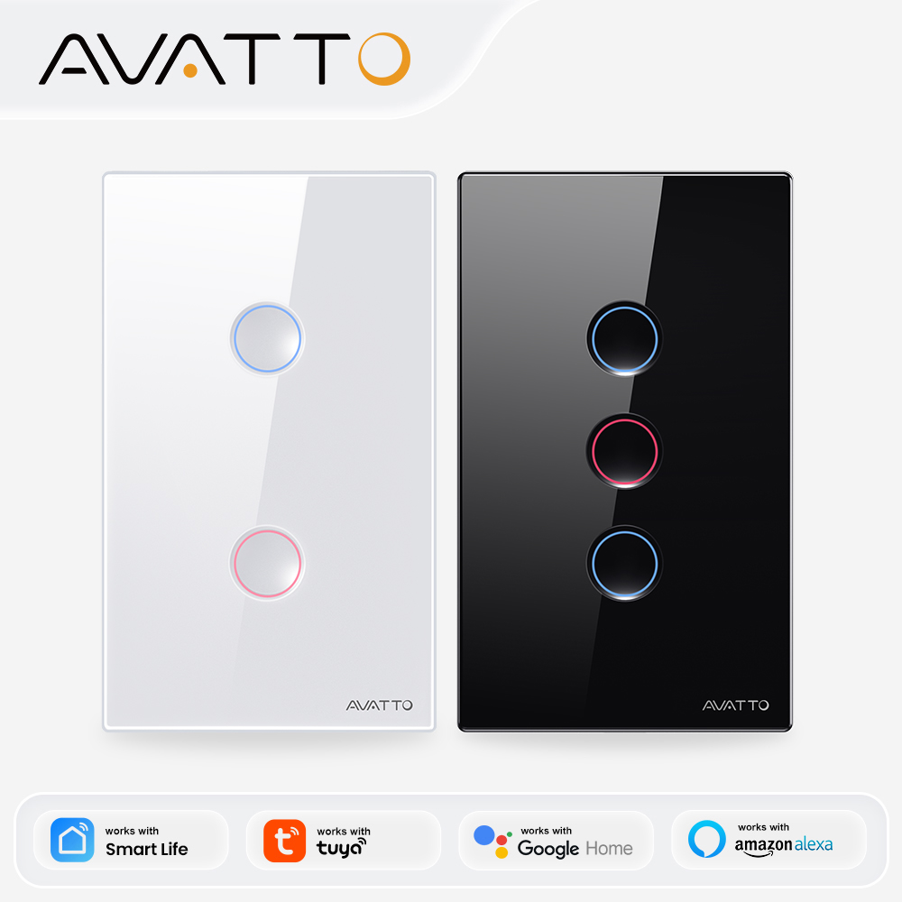 AVATTO 1/2/3/4 Gang ZigBee Sak - Smart Home Alexa ulasan dan harga