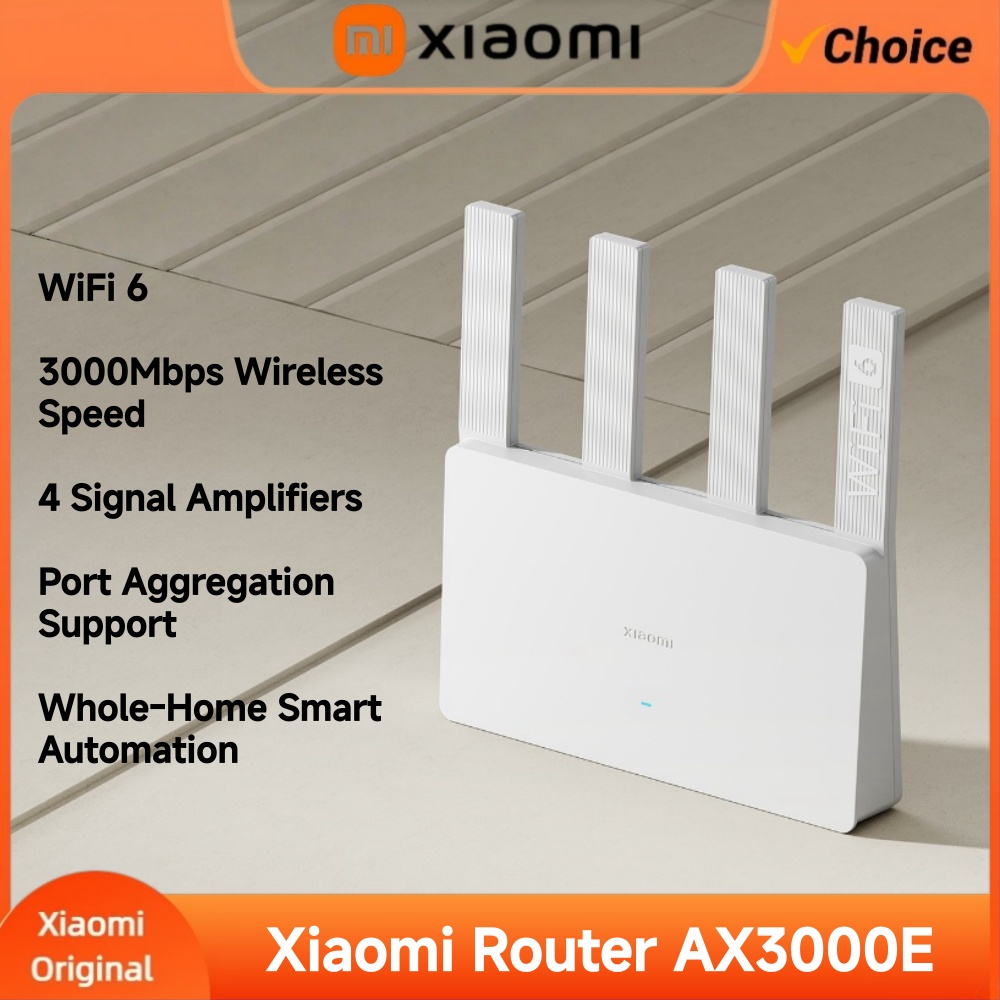 Router WiFi 6 Xiaomi AX3000E K - Smart Home Future ulasan dan harga