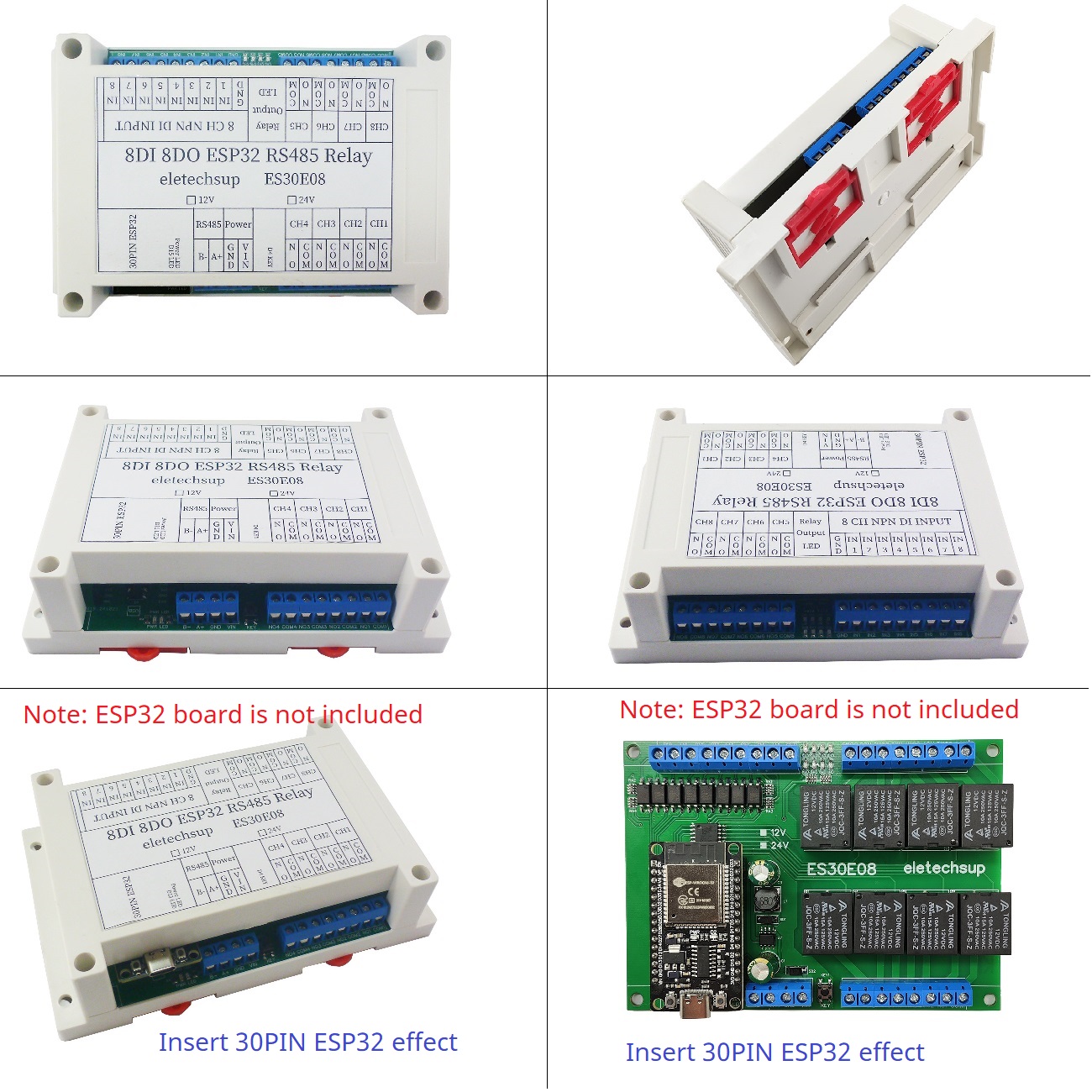 ESP32 8CH Modul Relai yang Dap - Smart Home With Plc ulasan dan harga