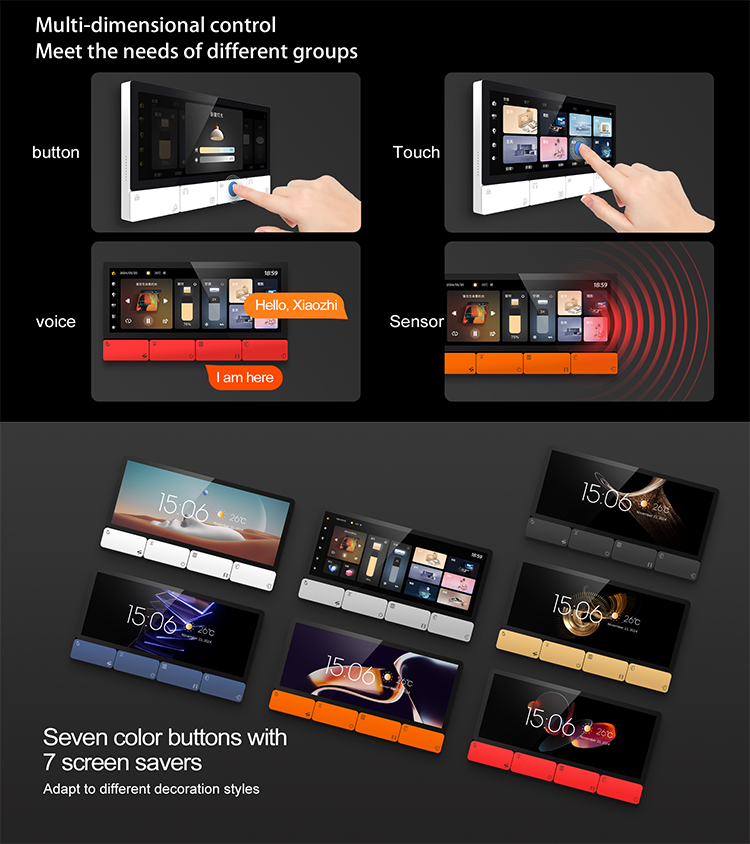 Panel Kontrol Pusat Cerdas Sma - Smart Home Touchscreen Control Panel ulasan dan harga