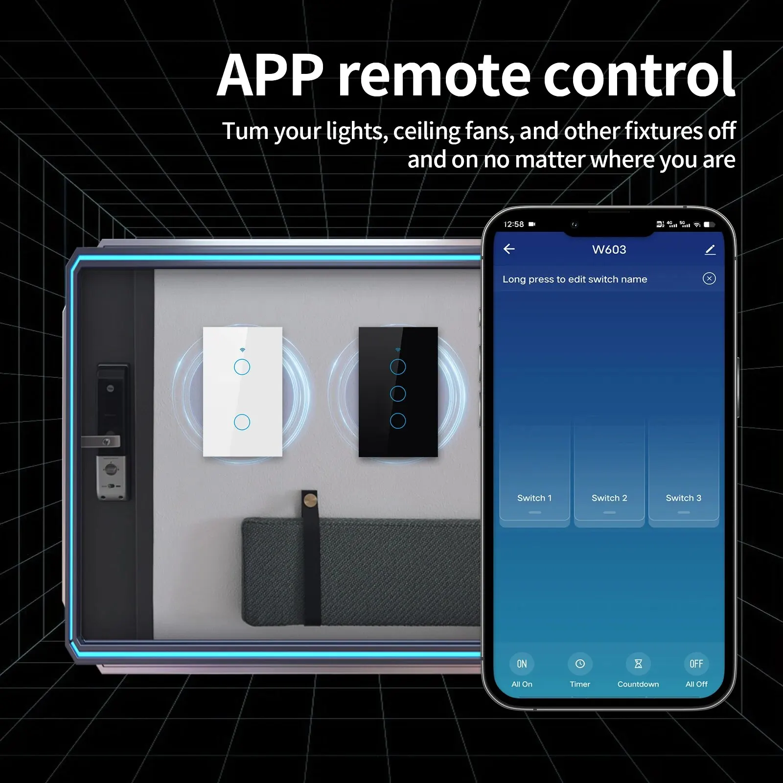 TNCE Tuya WiFi/Zigbee saklar l - Smart Home Alexa ulasan dan harga