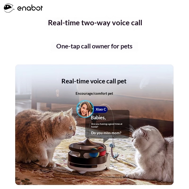 Enabot ROLA PetPal Robot Hewan - Smart Home Camera ulasan dan harga