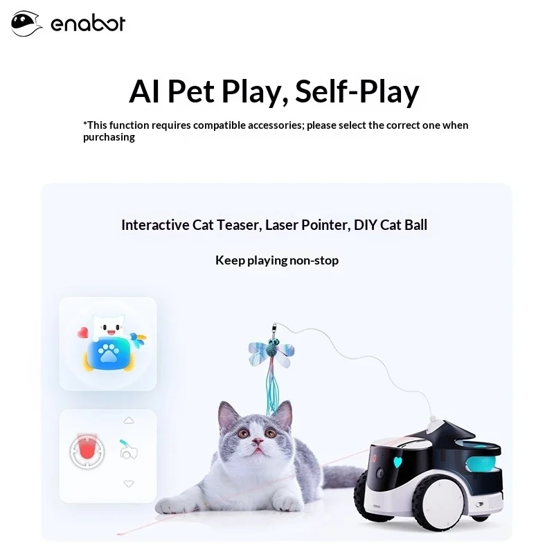 Enabot ROLA PetPal Robot Hewan - Smart Home Camera ulasan dan harga