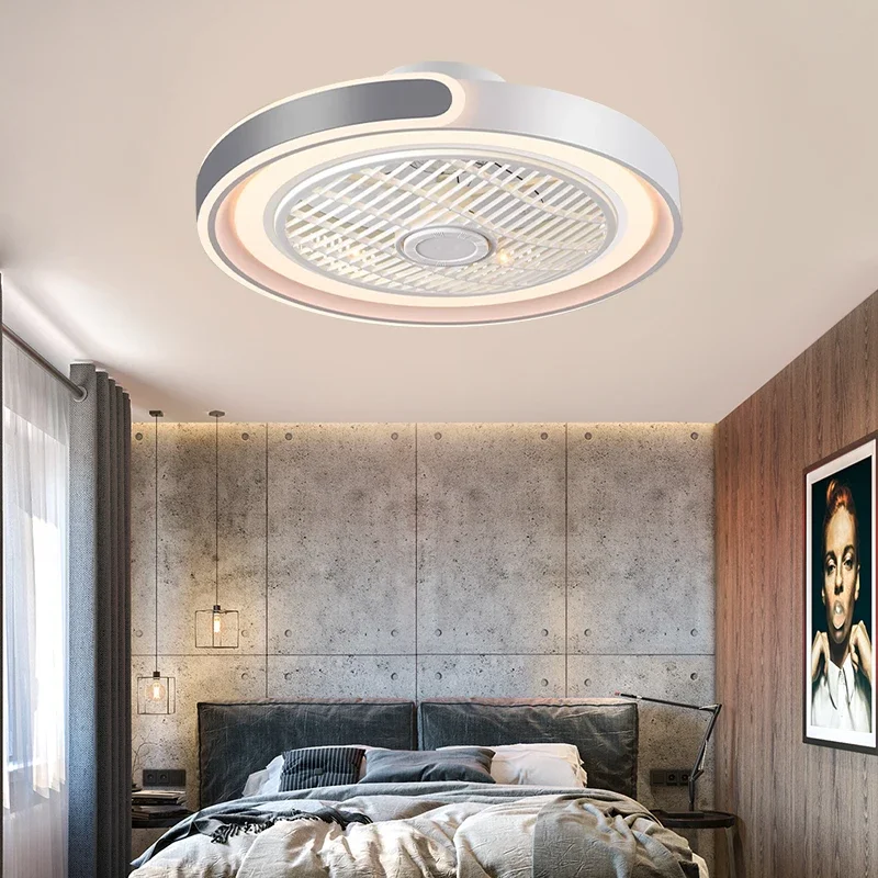 Lampu Kipas Pintar Baru Modern - Smart Home Living Room ulasan dan harga