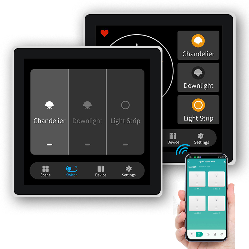 FUERS Layar Sentuh 4 Inci Sake - Smart Home Touchscreen Control Panel ulasan dan harga
