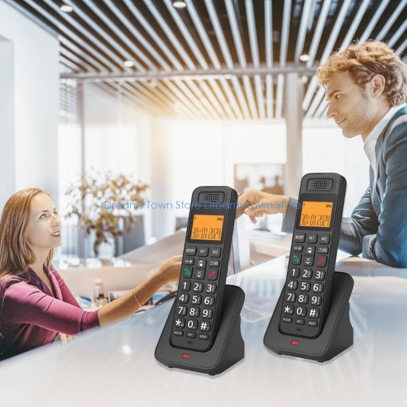1Set Telepon Rumah 2 Handset T - Smart Home Utilities ulasan dan harga