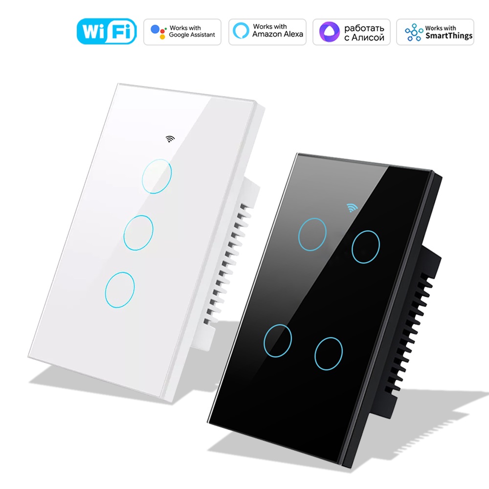 Smart Life Wifi+Bluetooth Touc - Smart Home Touchscreen Control Panel ulasan dan harga