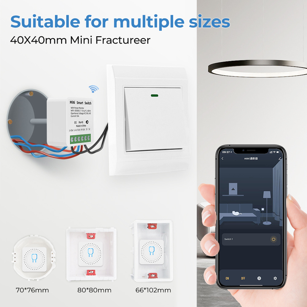 Zigbee / WiFi saklar pintar de - Smart Home Living Room ulasan dan harga