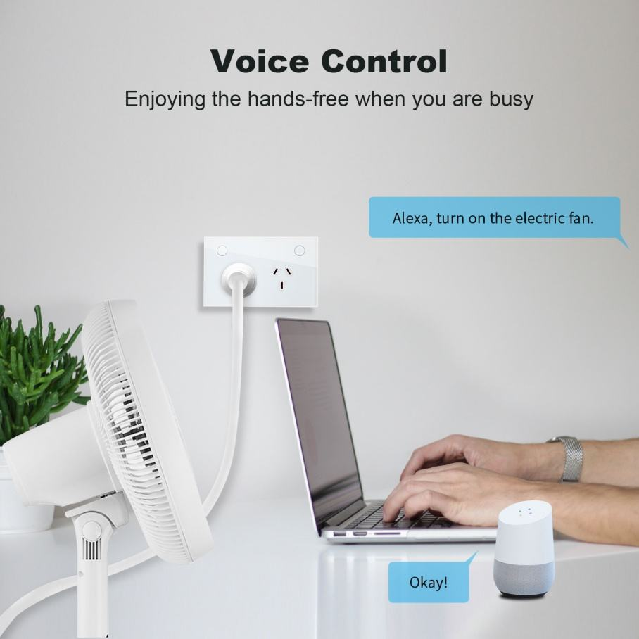 Stop Kontak Dinding Pintar Zig - Smart Home Alexa ulasan dan harga
