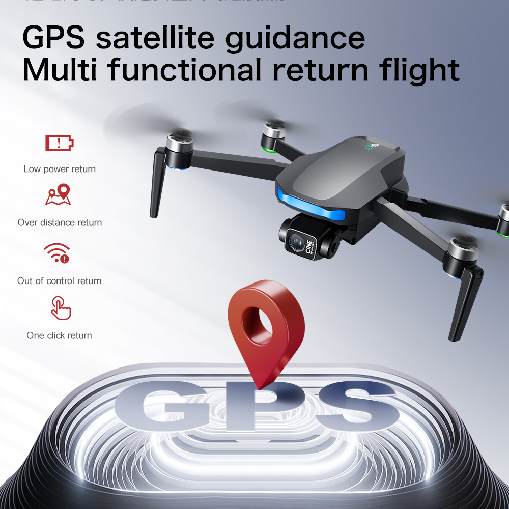 Drone Baru S-X1 MAX GPS 8K Pro - Smart Home Camera ulasan dan harga