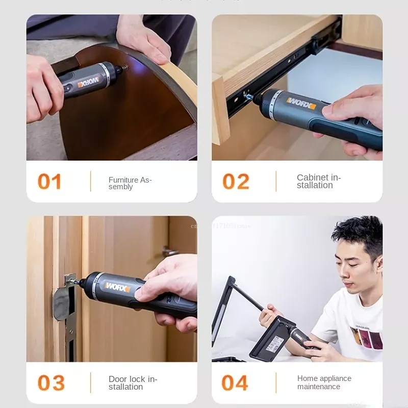 WORX WX242 Set obeng listrik t - Smart Home Utilities ulasan dan harga