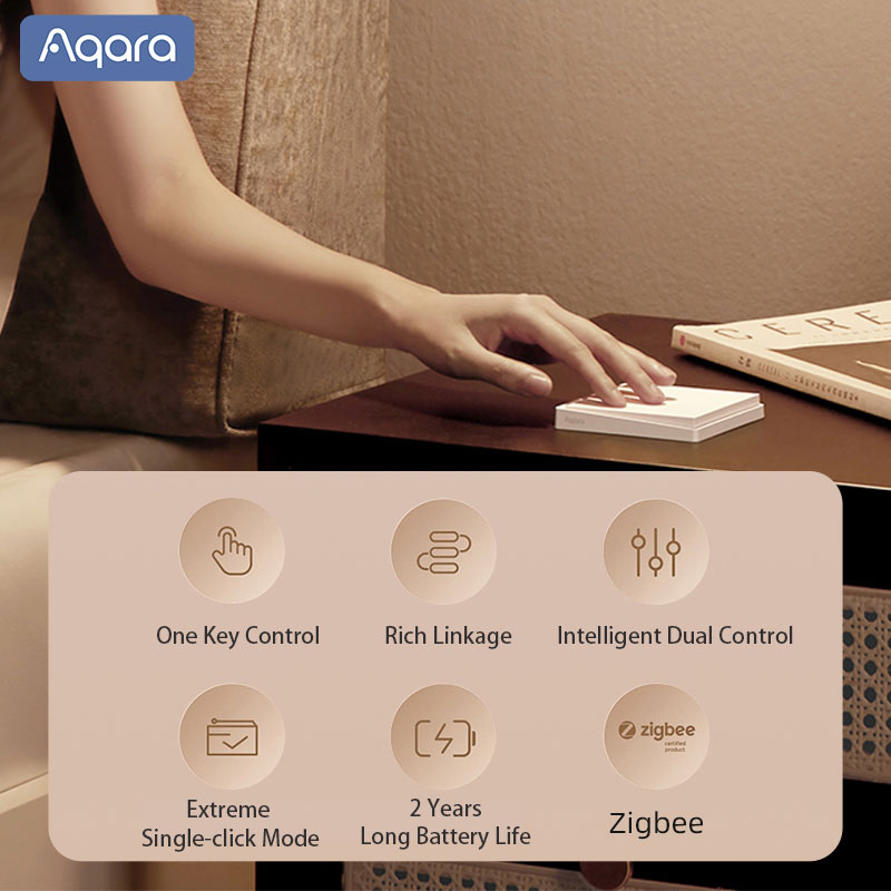 Sakelar Dinding Aqara Asli Ver - Smart Home Yeelight ulasan dan harga