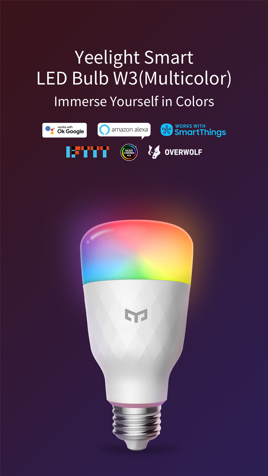 Yeelight Bohlam LED Pintar W3  - Smart Home Yeelight ulasan dan harga