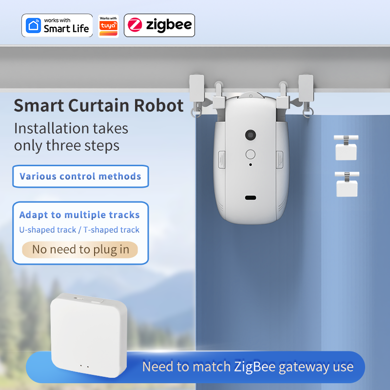 Robot Penggerak Tirai Pintar Z - Smart Home Alexa ulasan dan harga
