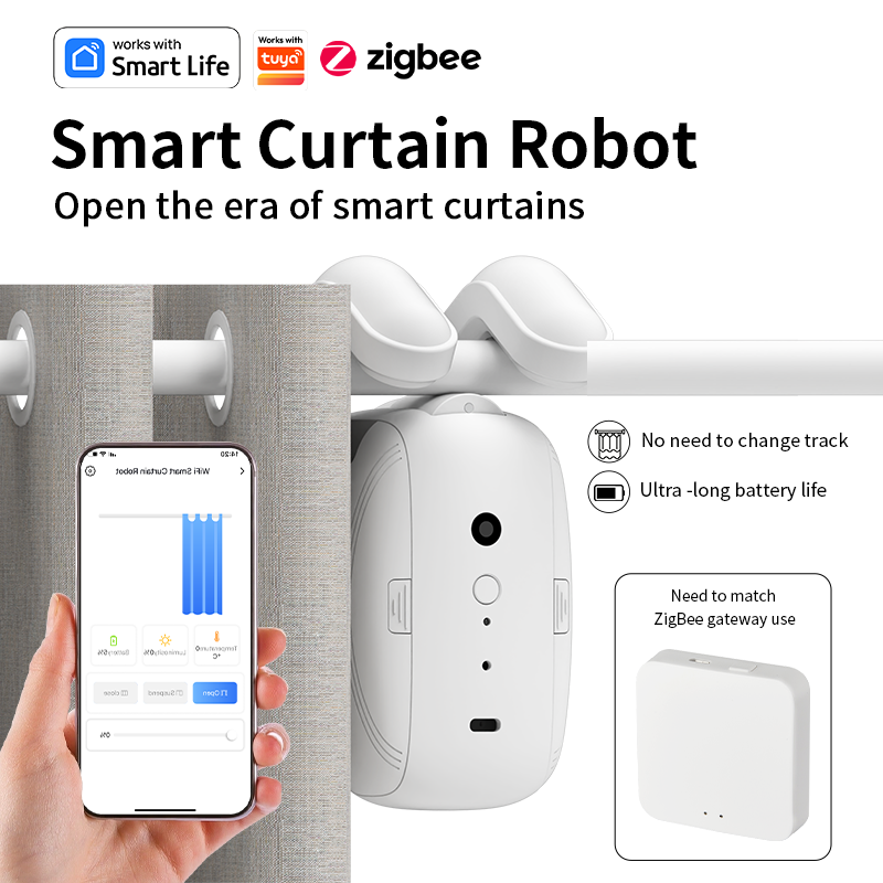 Robot Penggerak Tirai Pintar Z - Smart Home Alexa ulasan dan harga