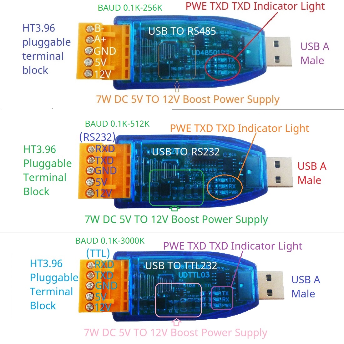 Konverter USB ke RS485 RS232 T - Smart Home With Plc ulasan dan harga