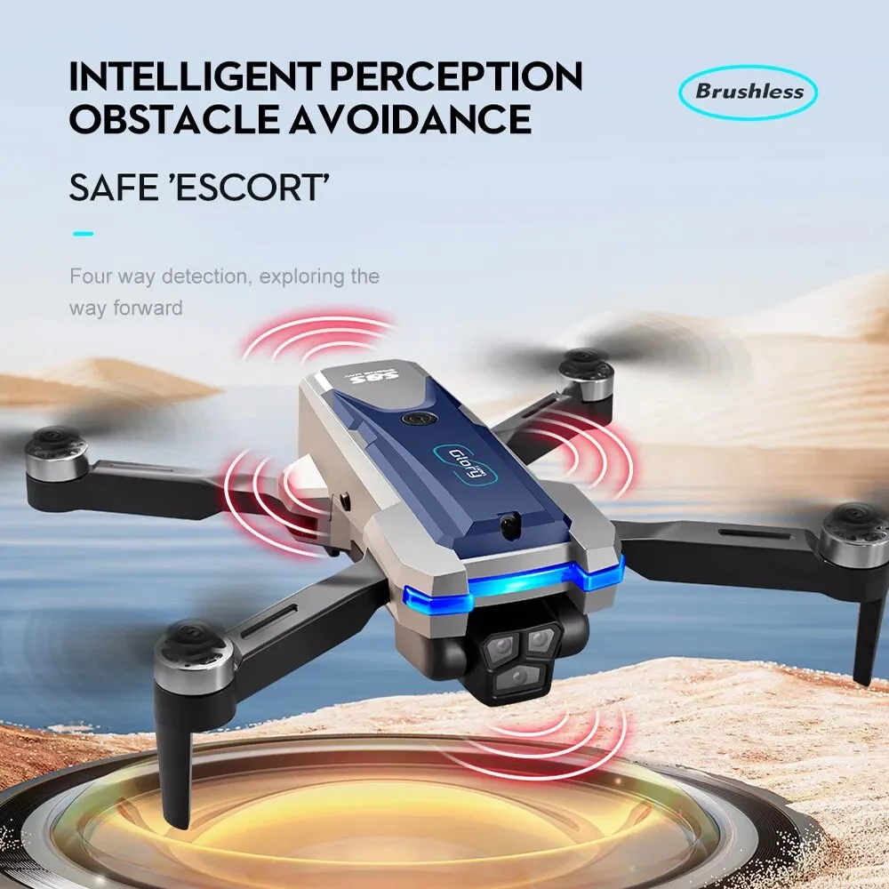 S8S Drone lipat 5G Wifi 8K HD, - Smart Home Camera ulasan dan harga