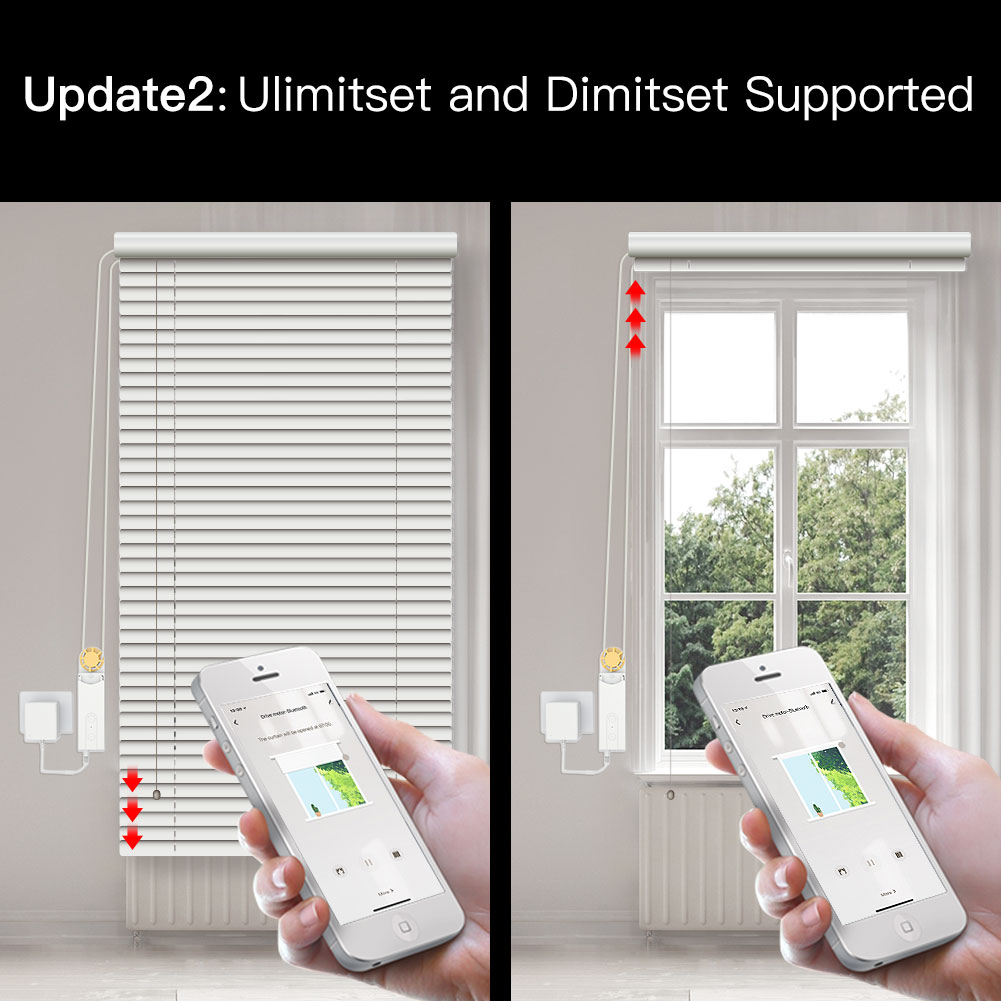 MOES roda tirai bermotor cerda - Smart Home Hub Ikea ulasan dan harga