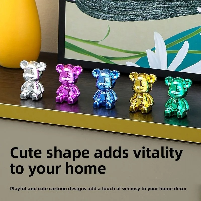 Ornamen Beruang Mewah Berlapis - Smart Home Living Room ulasan dan harga